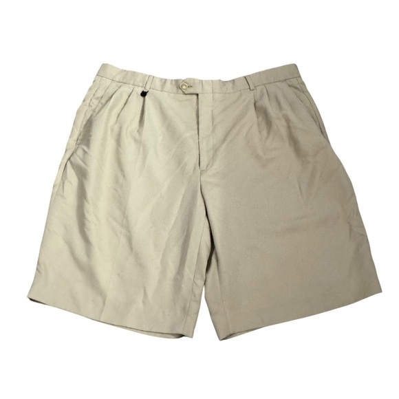 Men's Lacoste Khaki Nice Dress Shorts - Picture 1 of 11